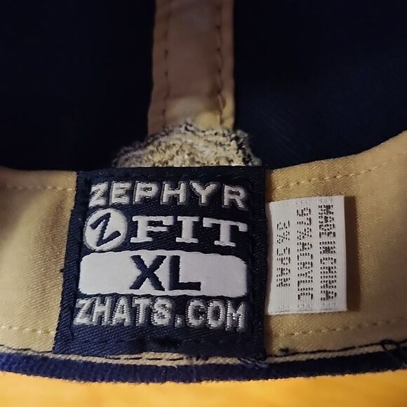 Zephyr University of Pittsburgh Panthers Pitt XL Stretchfit Hat - New - Picture 7 of 7